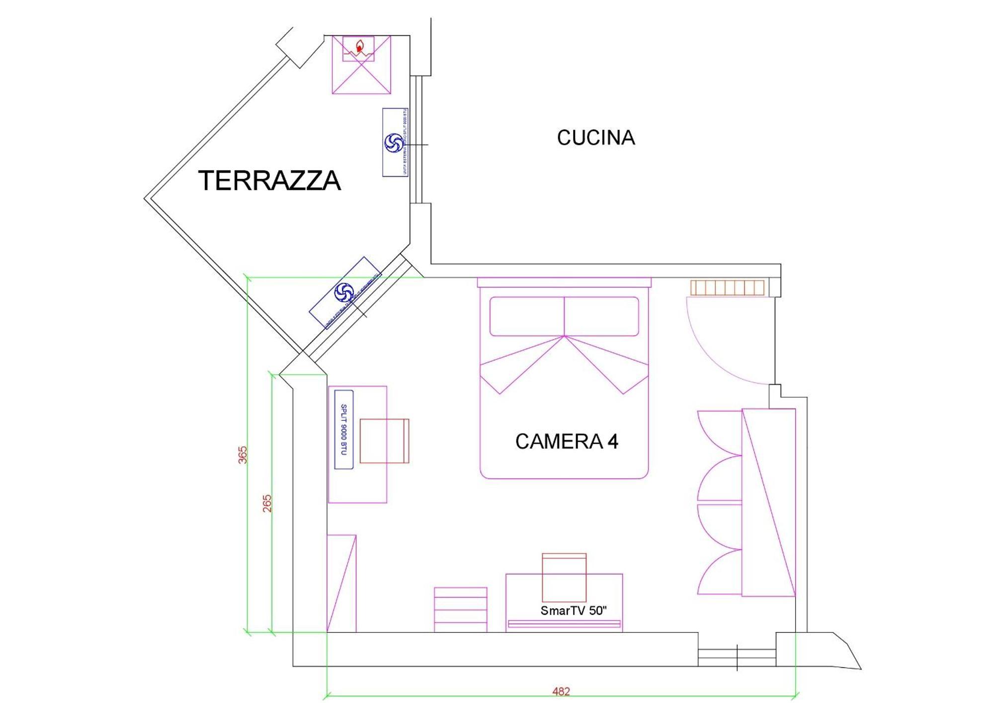 Panorama Lecce Bed and Breakfast Rum bild